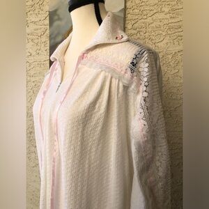 Vintage Appel nightgown housecoat size large